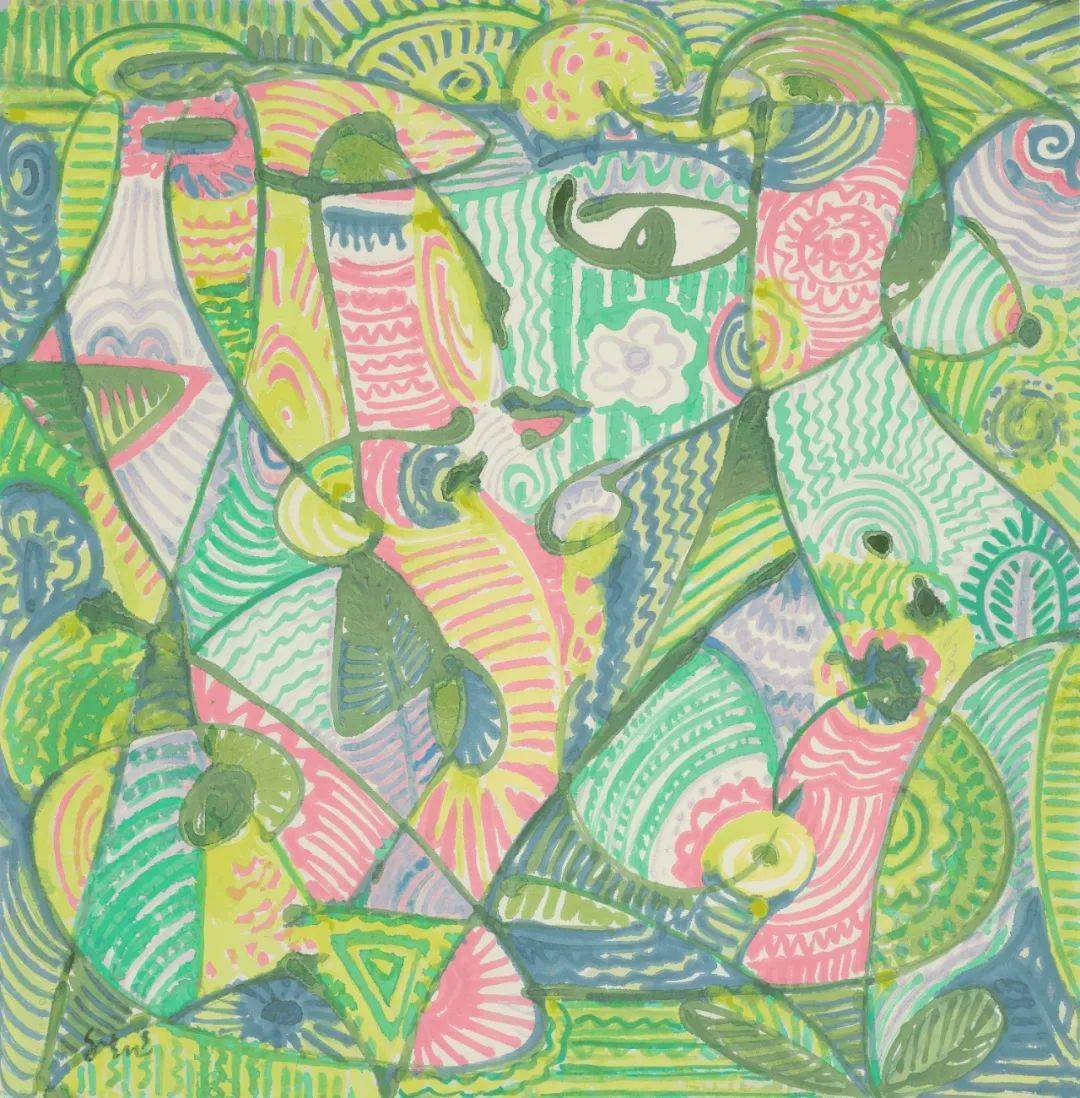 艺起前行云展览神与物游刘海粟美术馆馆藏赵谦森作品研究展