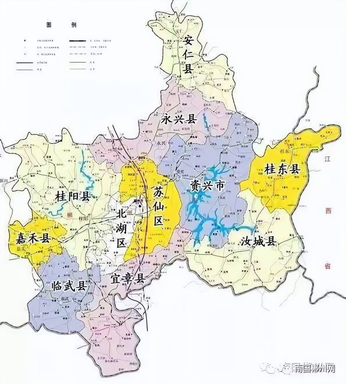 湖南省郴州市建制沿革史_郴縣_桂陽郡_元年