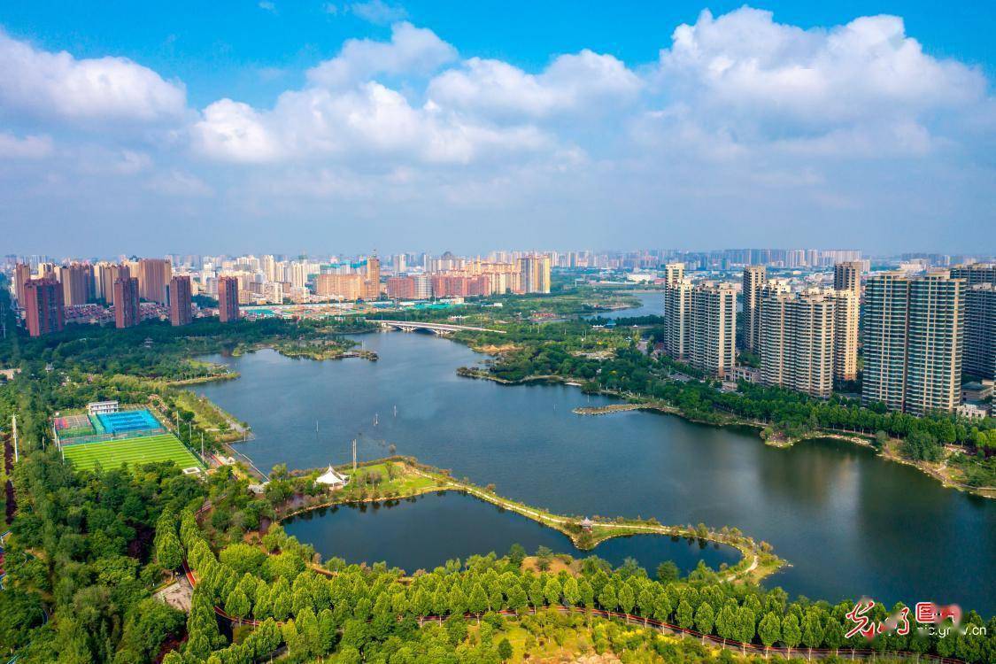 山西运城生态修复打造宜居城市