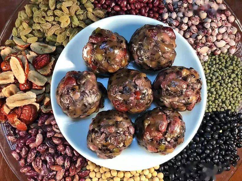 硬货市集:八宝粗粮粘豆包 孩子一吃就爱上这q弹的味道_谷物_食材_韧劲