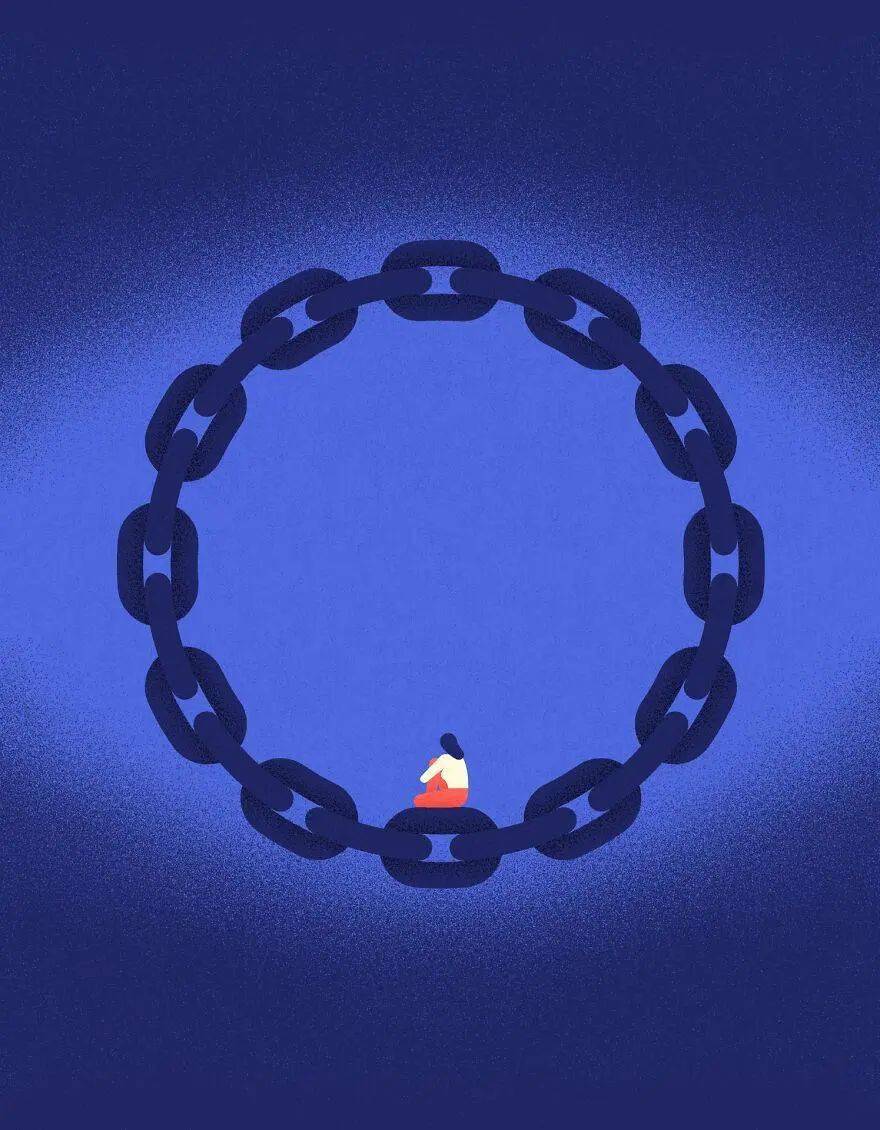 插画家亲自解读这11幅揭露人性缺陷的插画你理解对了吗