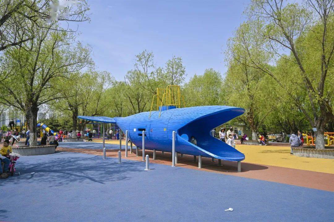 沈北蒲河生态廊道这里藏着一个儿童游乐广场