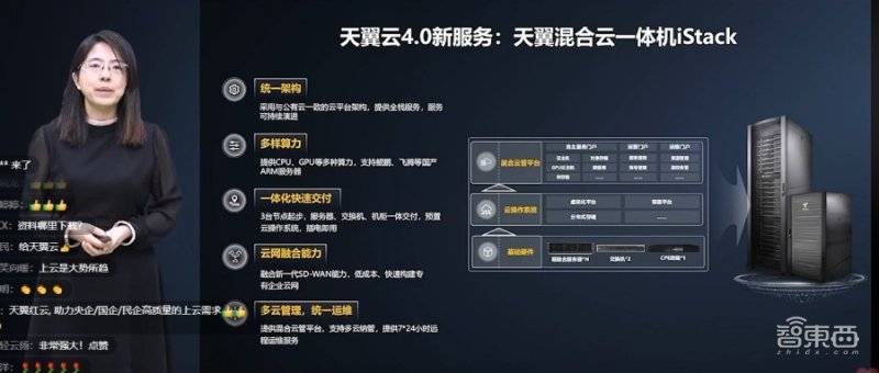 天翼雲推出七大雲服務新品混合雲一體機裸金屬云云電腦等