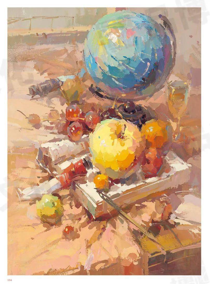 征战联考3色彩静物横构图张国政回归本质的形体色于一体贴合考题方向