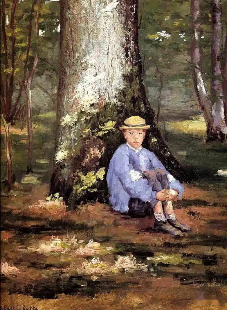 写生啦古斯塔夫卡耶博特gustavecaillebotte作品