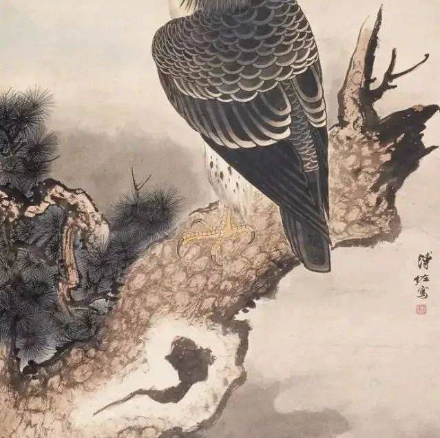 名家画松100幅,收藏慢慢欣赏学习!_松图_松树_傅抱石