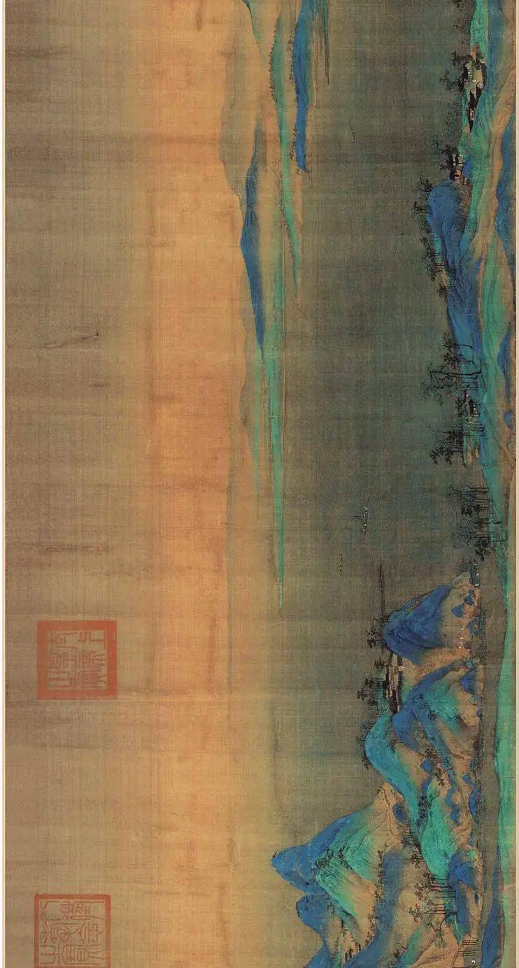 江山千里望无垠——中国历代青绿山水画展_壁画_莫高窟_敦煌 江山千里望无垠——中国历代青绿山水画展_壁画_莫高窟_敦煌