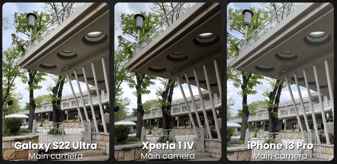 索尼xperia1iv,苹果13pro和三星s22uitra三款顶级旗舰手机拍照比拼