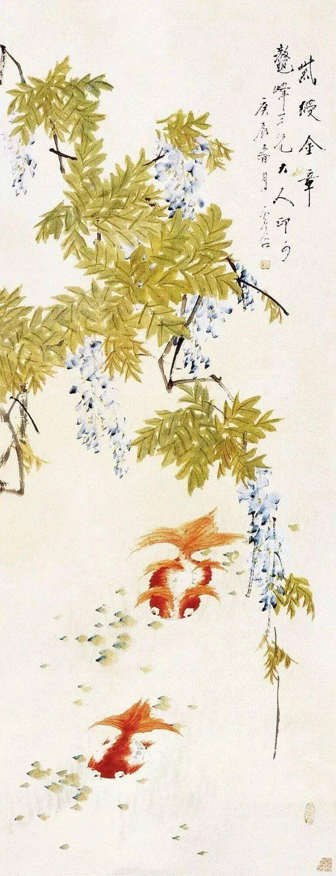 晚清文人之士虚谷画意空灵冷隽清虚