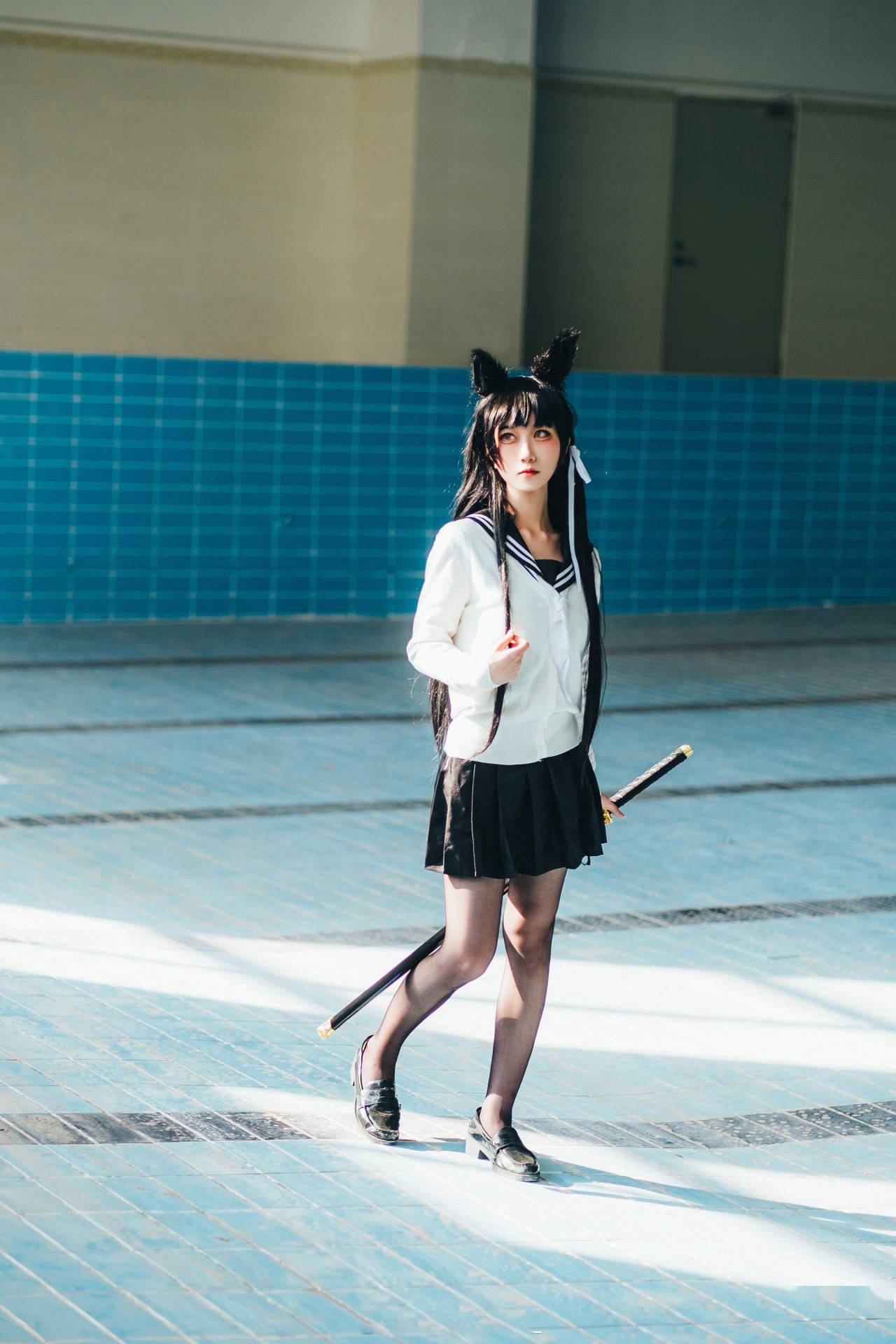 碧蓝航线爱宕犬学园幻想曲cosplay