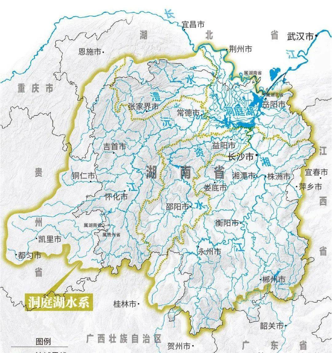 洞庭湖位置地图图片