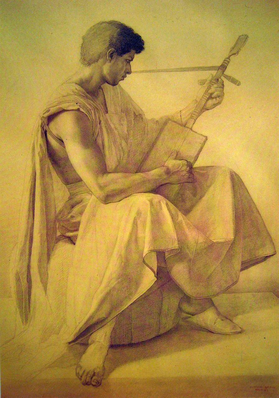 西班牙写实大师,布雷沃素描精选!