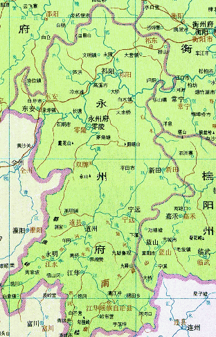 湖南省永州市建置沿革史_零陵_荊州_道州