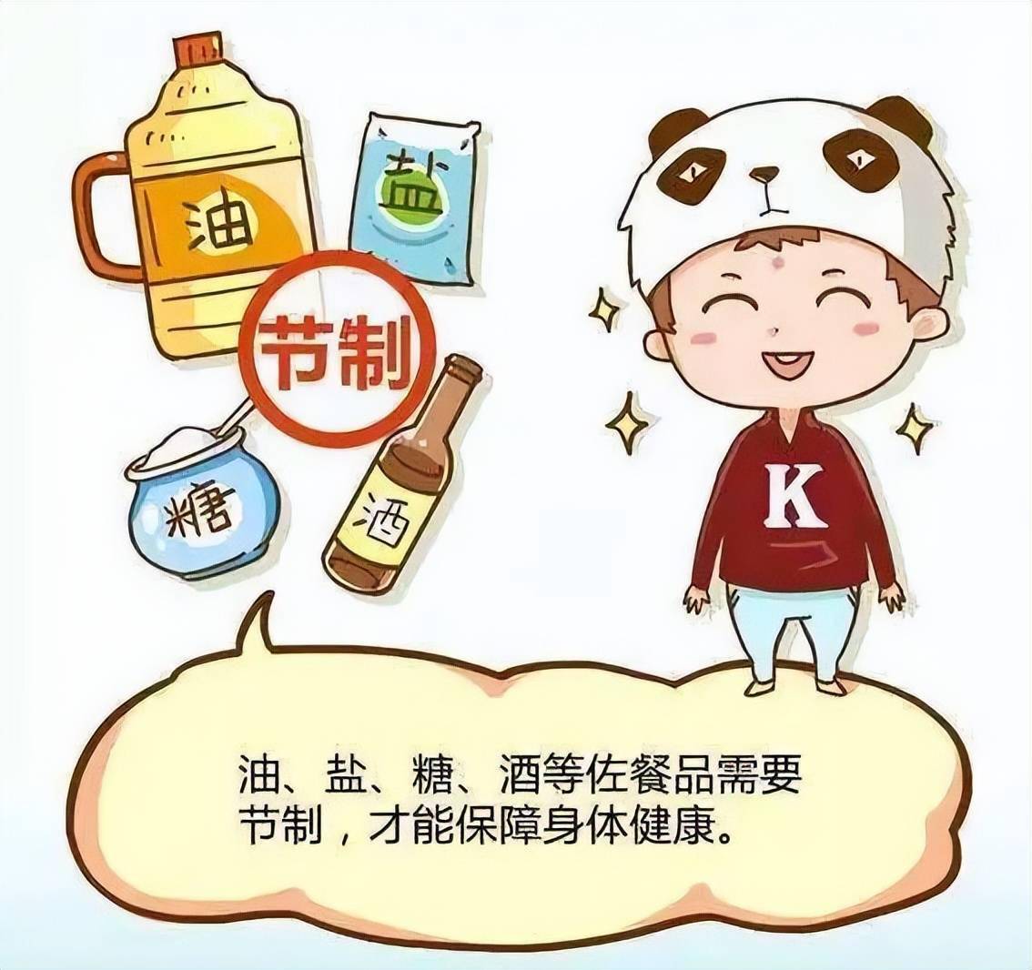 限制食盐摄入:高盐饮食显著增加高血压患病风险,成人每天食盐摄入量不
