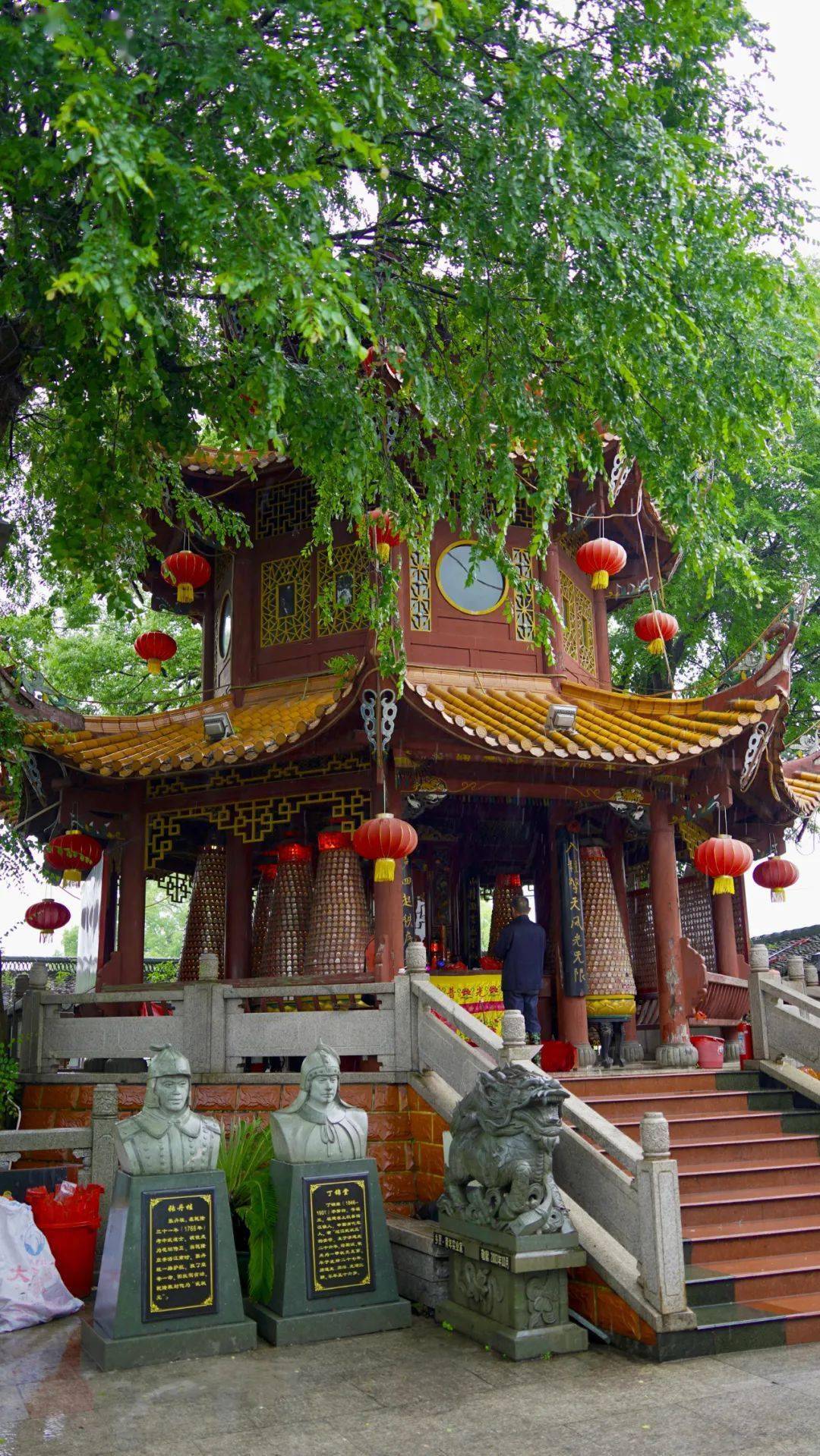 长汀八景与十二名胜——白沤映碧(十二)_八角亭_历史_文化名城