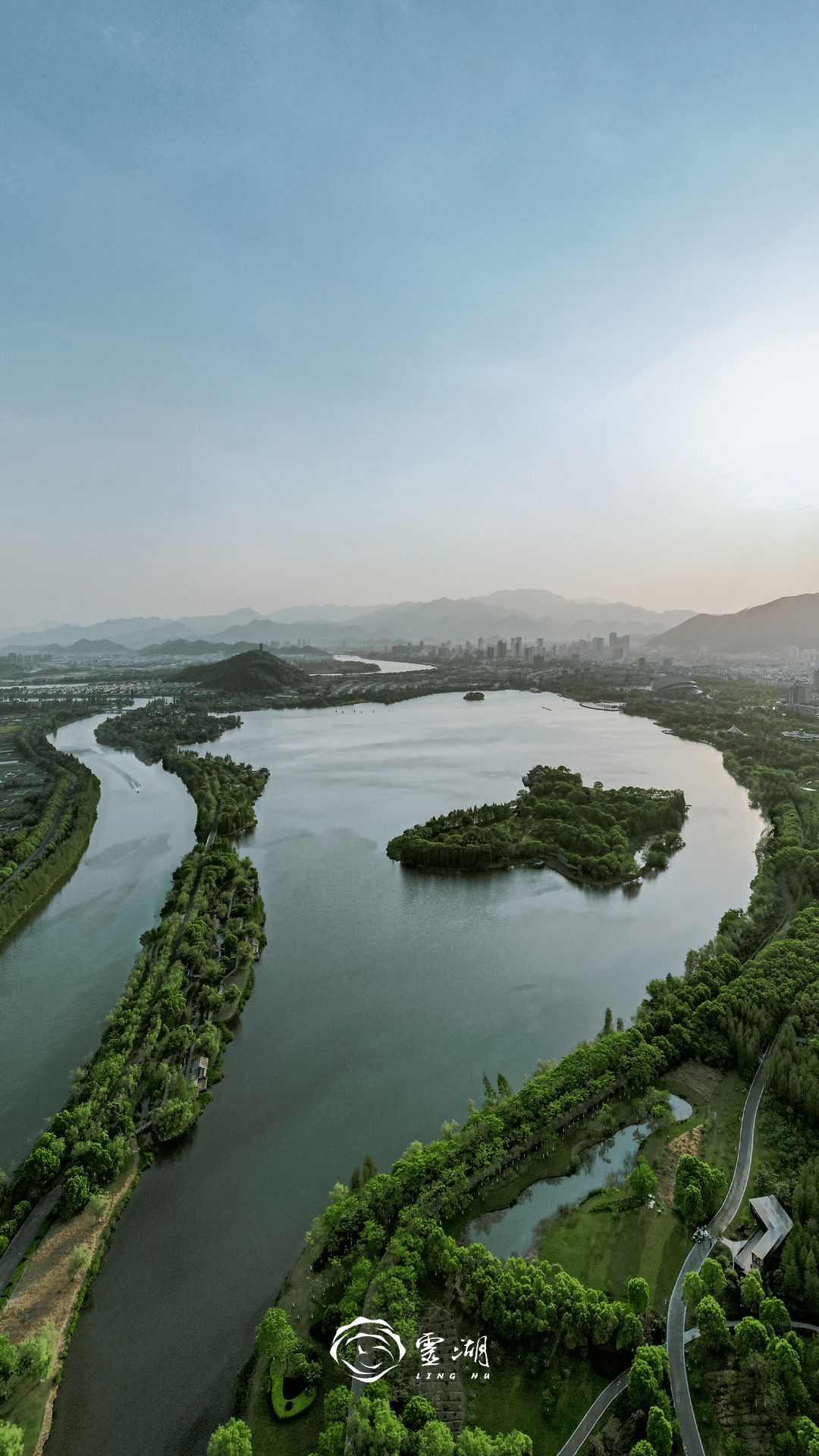 临海市灵湖景区导游图图片