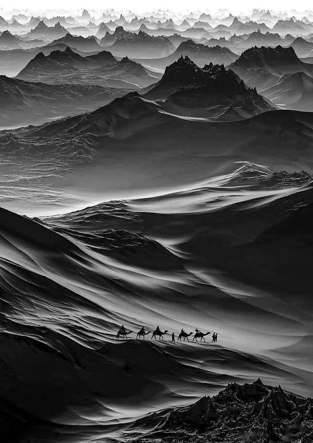 20张充满魔法和幻想的黑白摄影作品_photo_侵权_尘埃