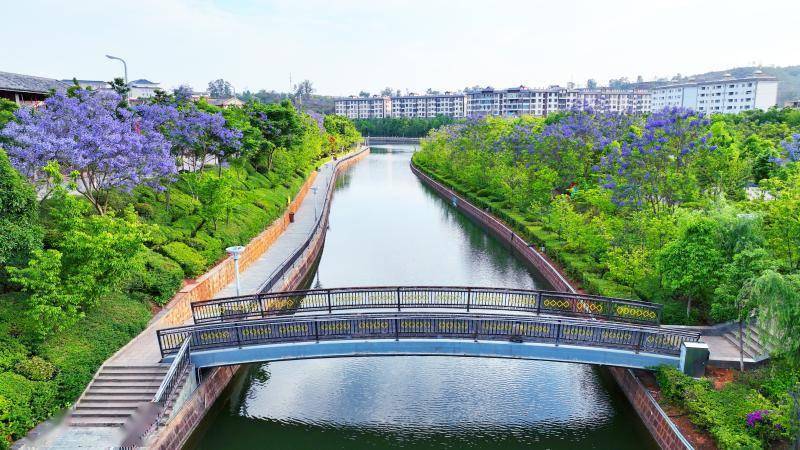 楚雄永仁:蜿蜒灵动的永定河夏日风光_生态_休闲_永仁县