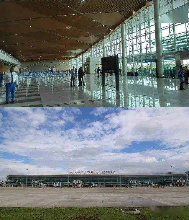 中企承建的马拉博国际机场新航站楼启用赤道几内亚总统奥比昂出席仪式