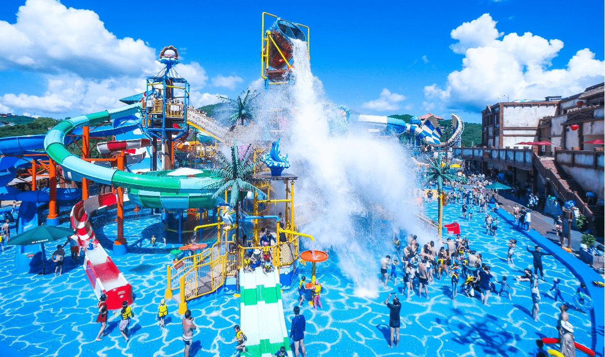 这个拥有超百米滑道的水乐园重启开园了_世界_上线_玄武
