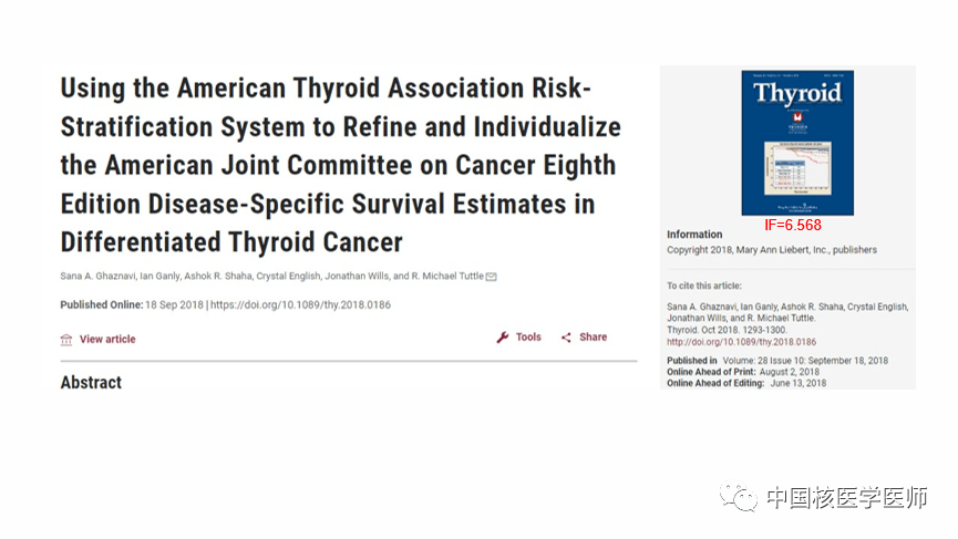 the ata riskstratification system to refine and individualize