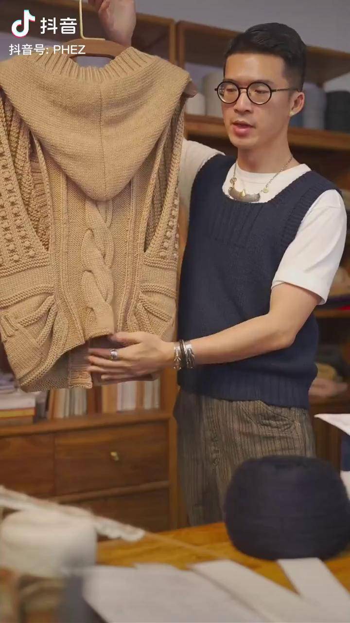 一会来直播哦传承手艺毛衣小哥直播