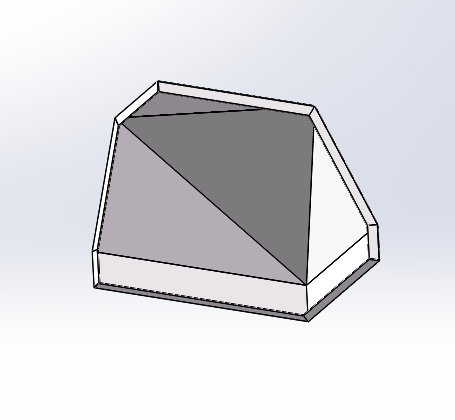 一种异形钣金件的展开下料方法