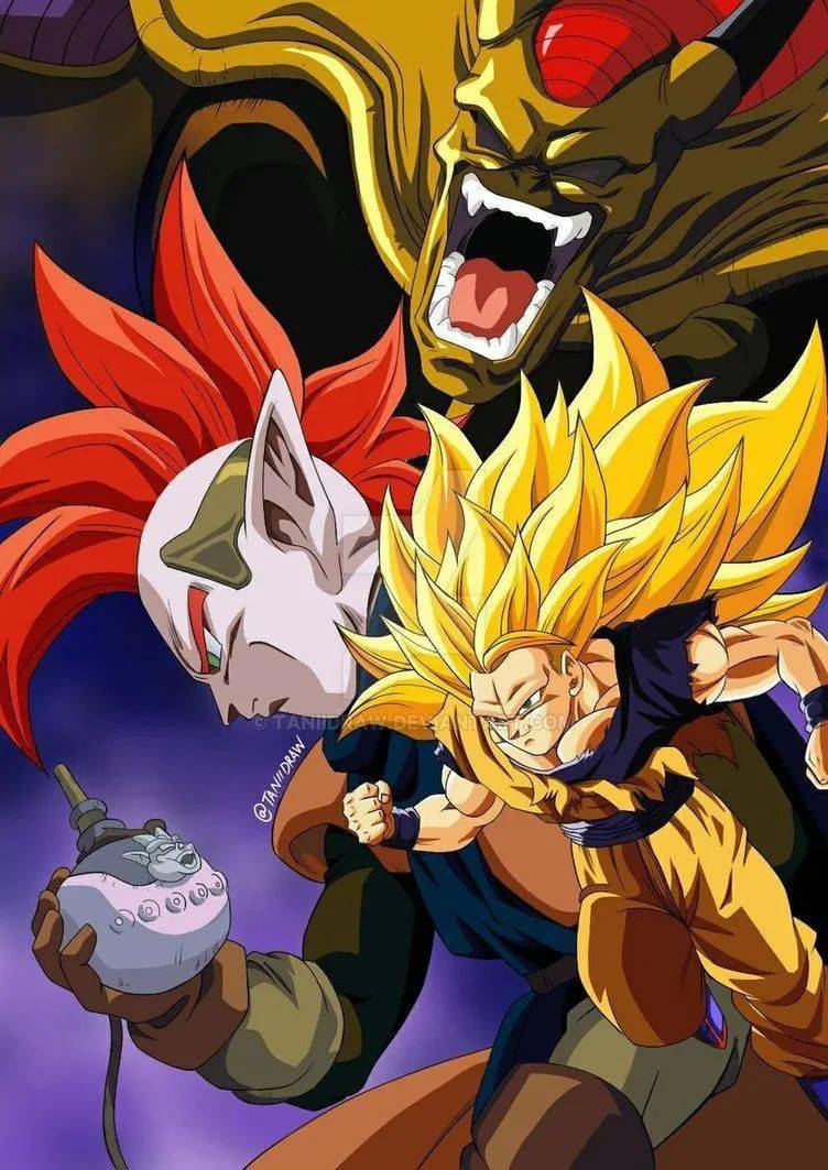 七龙珠壁纸超级赛亚人4