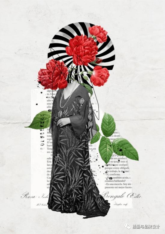 海报式的混合拼贴百变花样元素丰富超有实践可能性