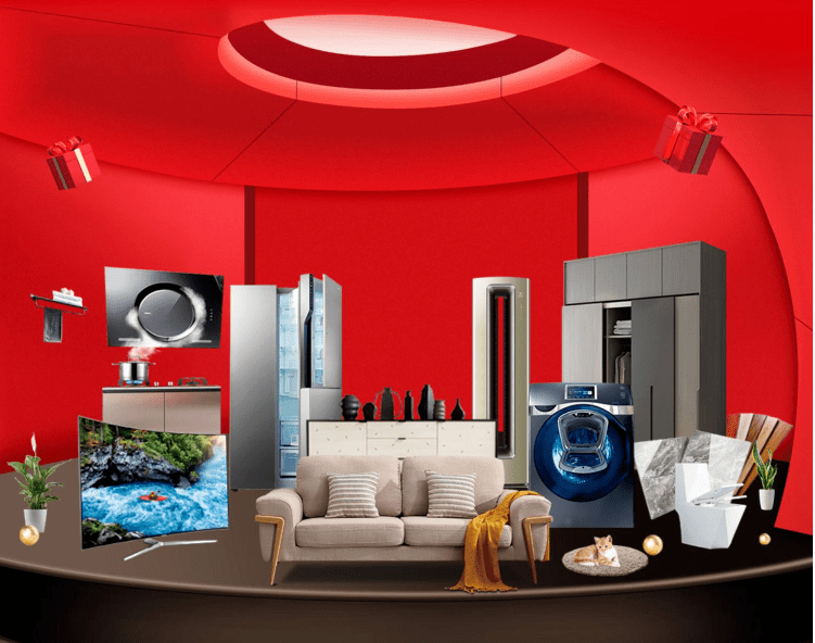 钜惠风暴来袭盛隆国际买房送全屋家电幸福一步到位