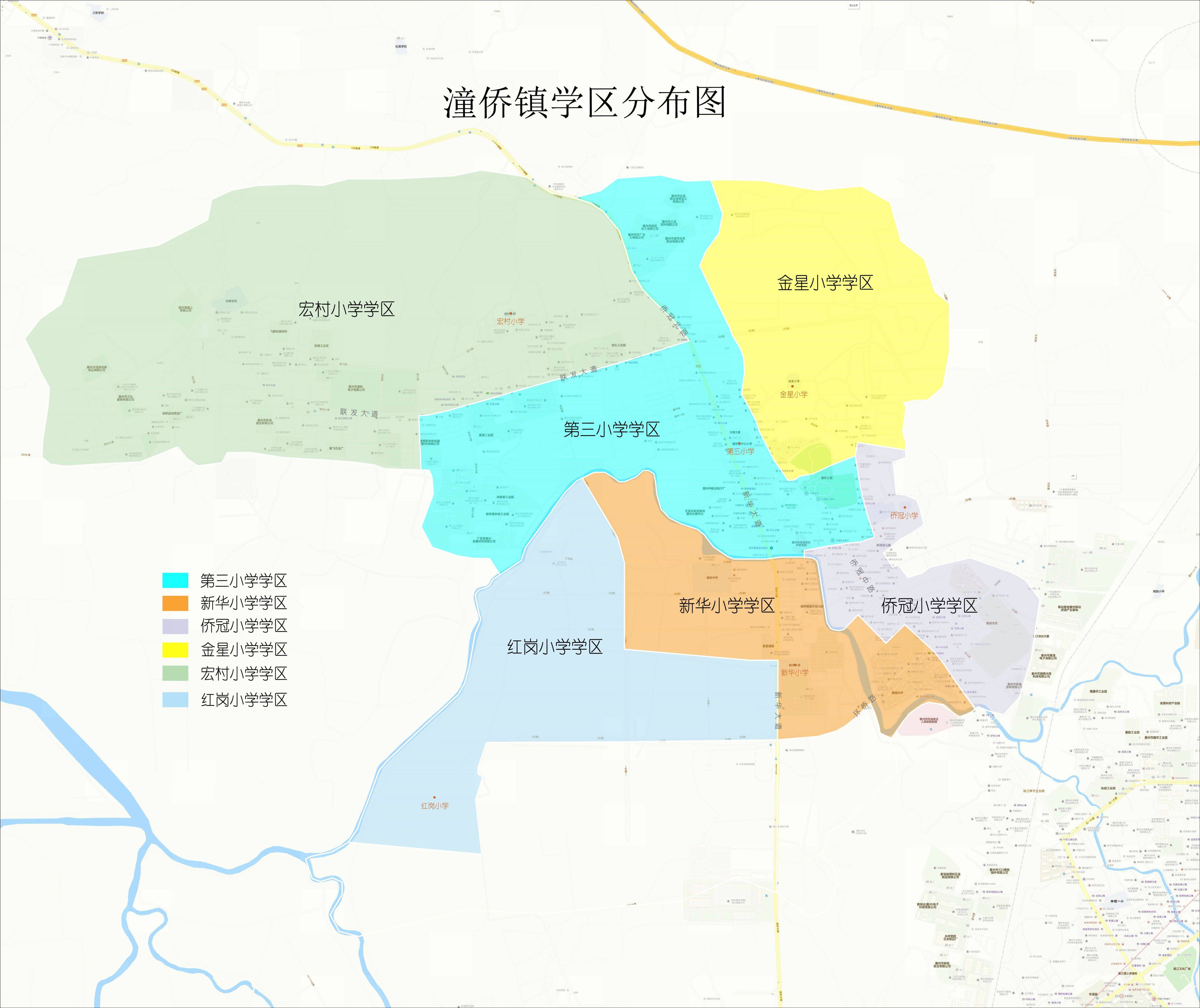 仲恺高新区地图概况图片