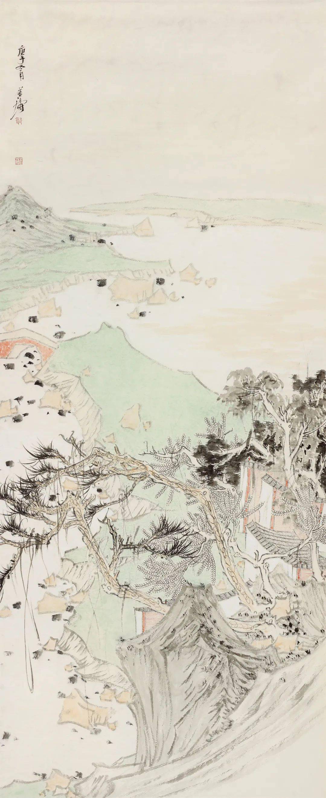 郭善涛虽是一位来自北方的画家,但他笔下的气息,跟南方绘画用笔的灵