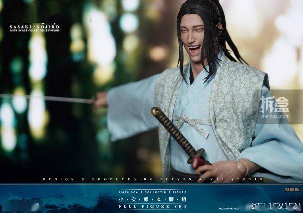 el1ev1enxkai宫本武藏佐佐木小次郎浪客行16可动人偶