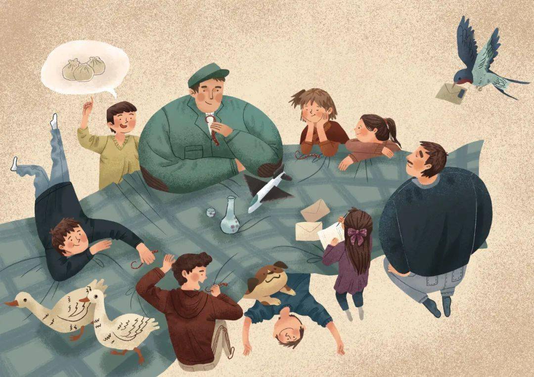 获奖作品 | 《窗边的小豆豆》_刘昕葳_插画_城市设计学院