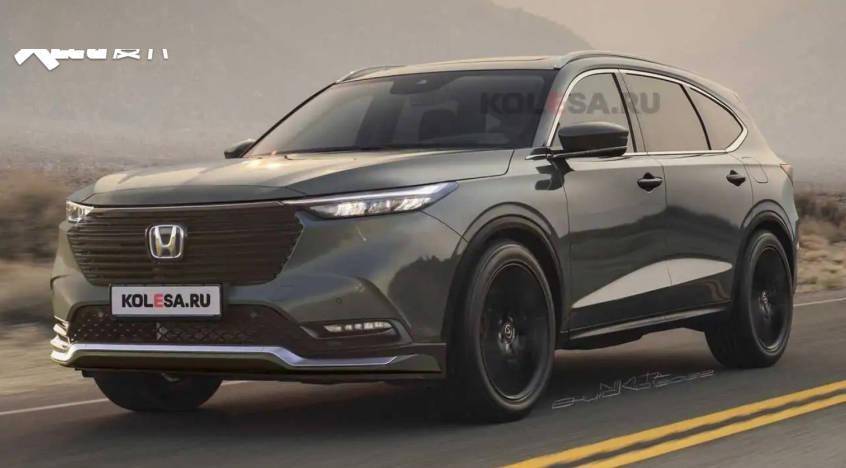 超大号的cr V 全新本田pilot假想图曝光 搜狐汽车 搜狐网