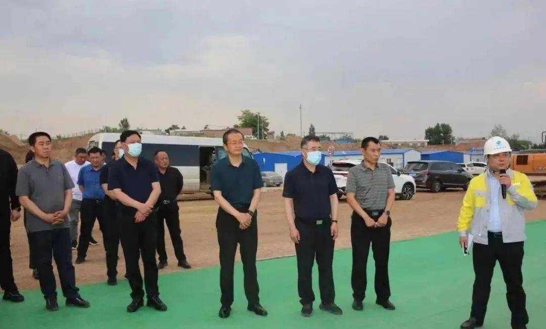 忻府区委书记崔向松带队赴原平市沙河生态修复工程观摩调研_企业_的