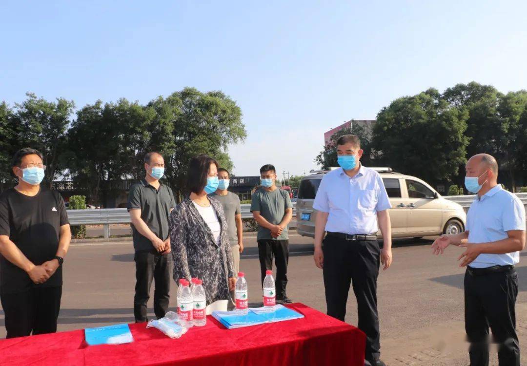 靳俊霞督导检查交通在建项目推进情况_河津_工程_建设