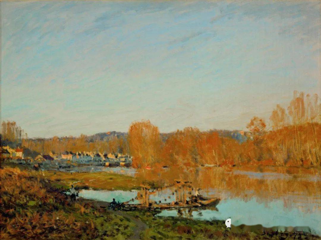 油画大师67阿尔弗莱德西斯莱绘画欣赏高清100张