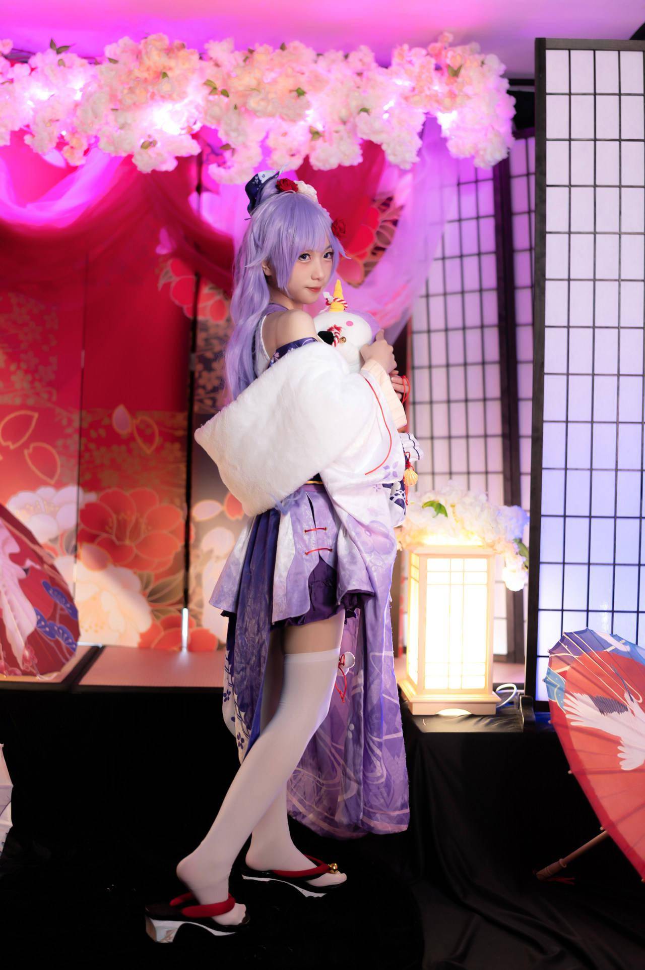 《碧蓝航线》独角兽cosplay_和服_哥哥_图片