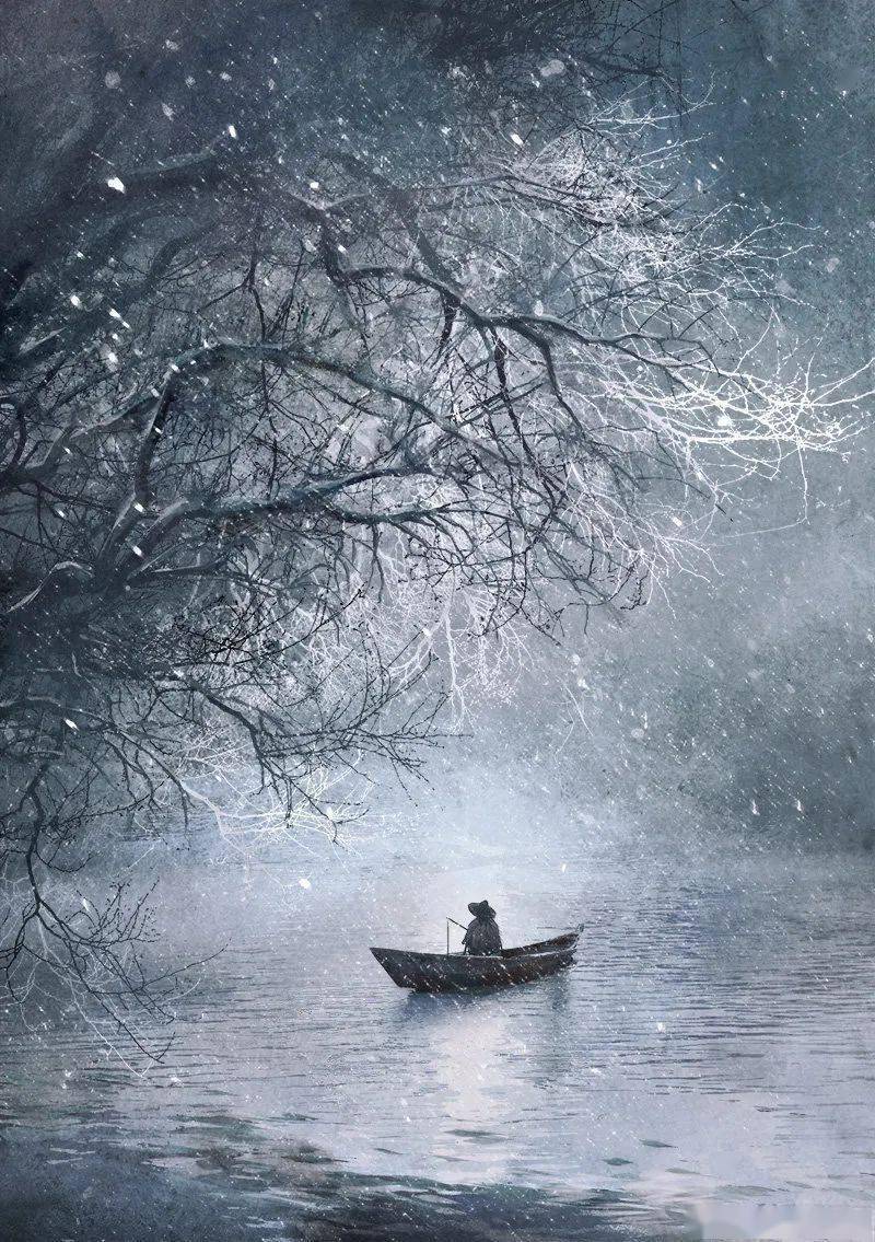 初入江湖的侠客,独行的旅人,隐居的高人……都极具中国水墨意境之美.