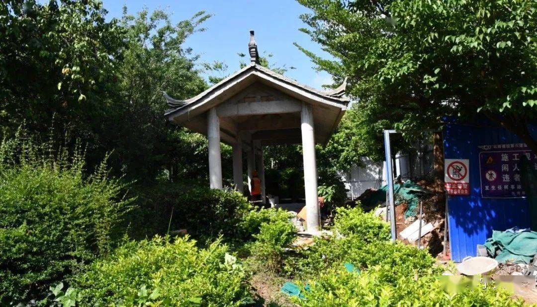 华宁泉乡广场改造提升工程加紧施工_建设_县城_项目