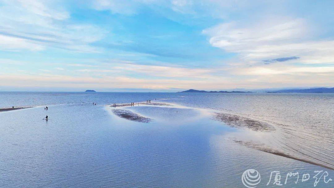 天空之境廈門版魚骨沙洲就在這裡無濾鏡也超美但這件事一定要注意