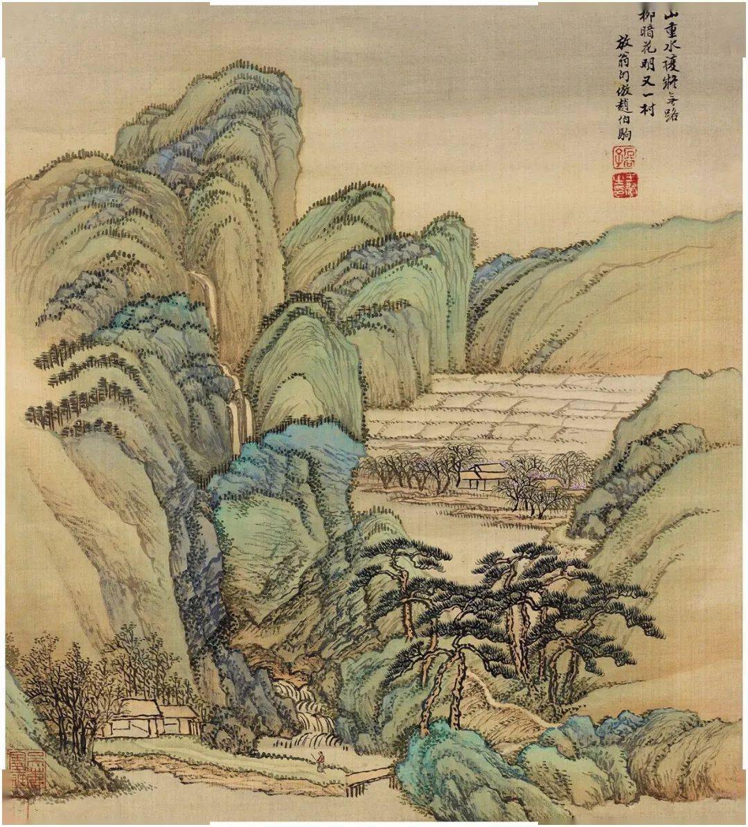 王翚仿宋元山水册,古韵生动!_吴万宝_谷子_石谷 王翚仿宋元山水册,古韵生动!_吴万宝_谷子_石谷