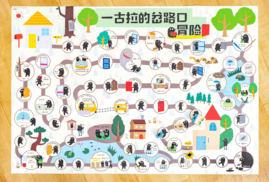 玩法和飞行棋一致选角色,投骰子,走步数但好玩程度远超传统飞行棋!