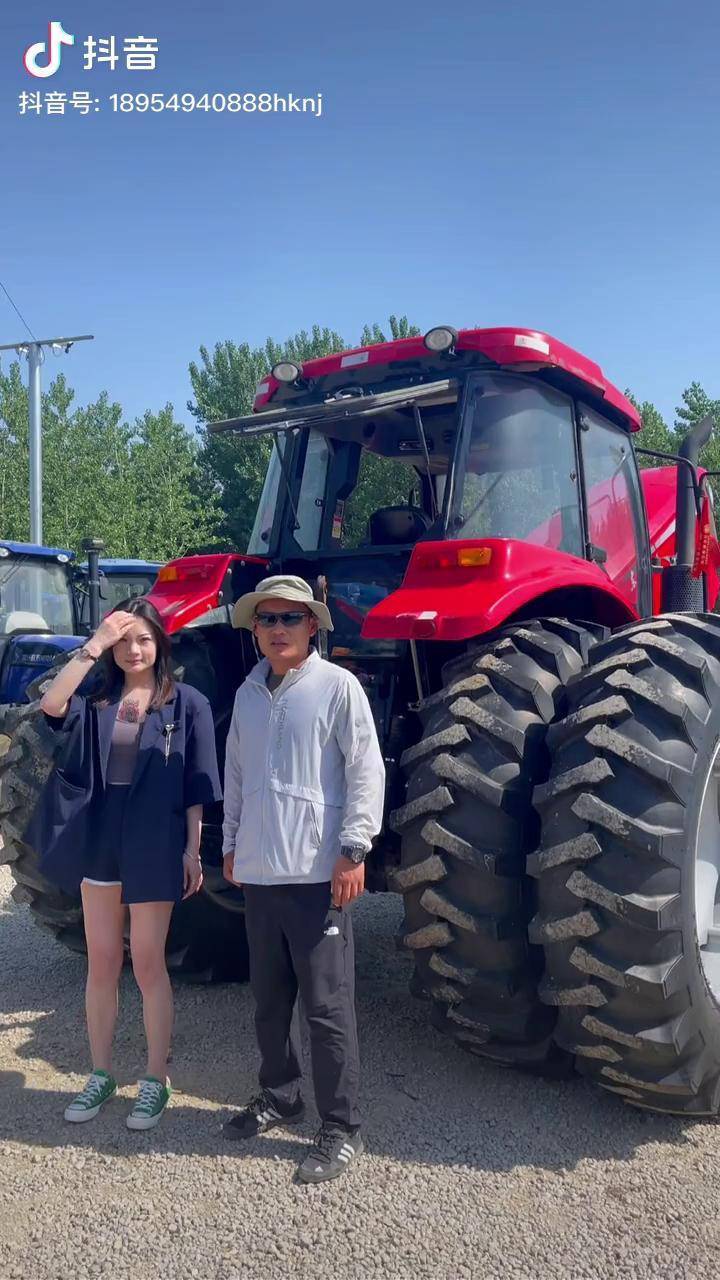 爽轮胎抓地力好拖拉机农业机械农机虎哥说车猴哥说车