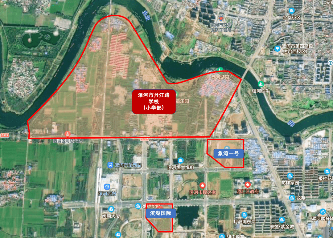 漯河市西城区地图图片