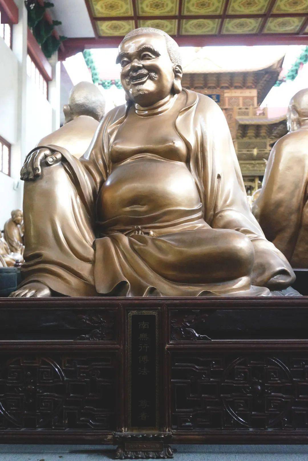 灵隐寺五百罗汉堂行传法尊者284