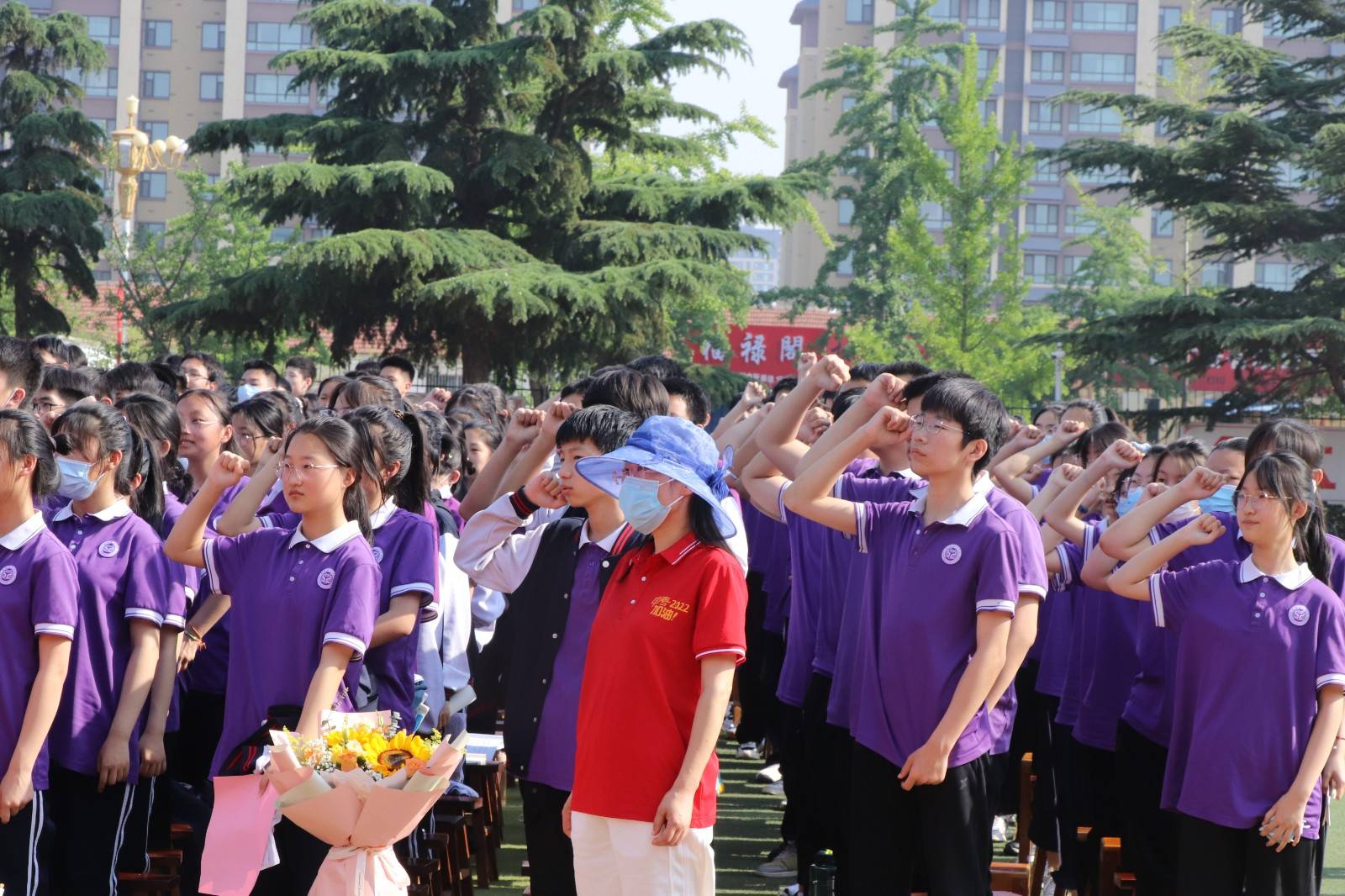 莒县三中青春不散场梦想再启航