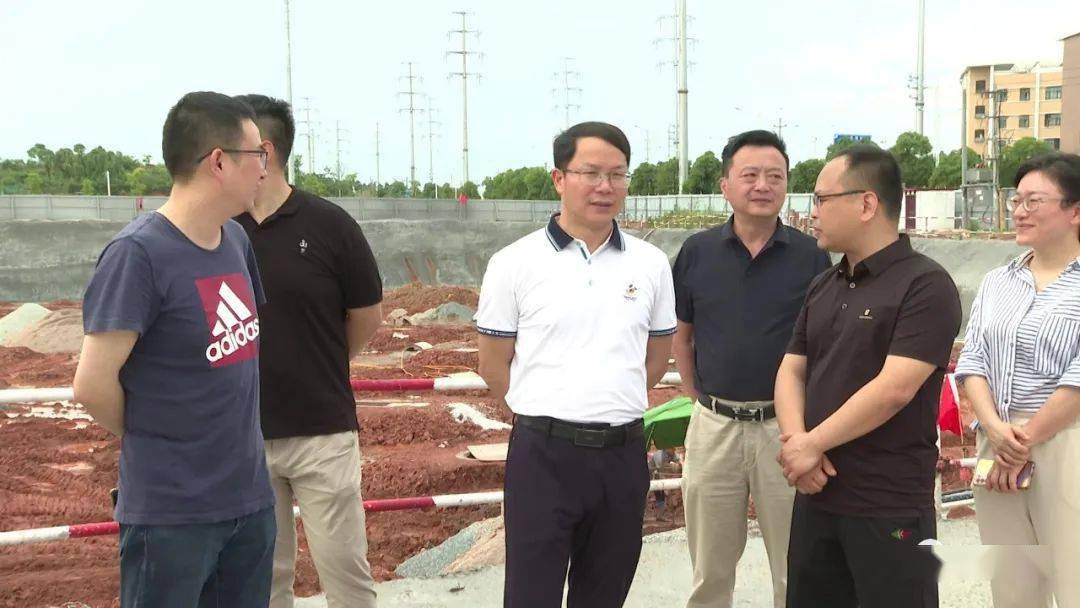 6月3日,吉州区委常委,常务副区长彭壬盛实地查看