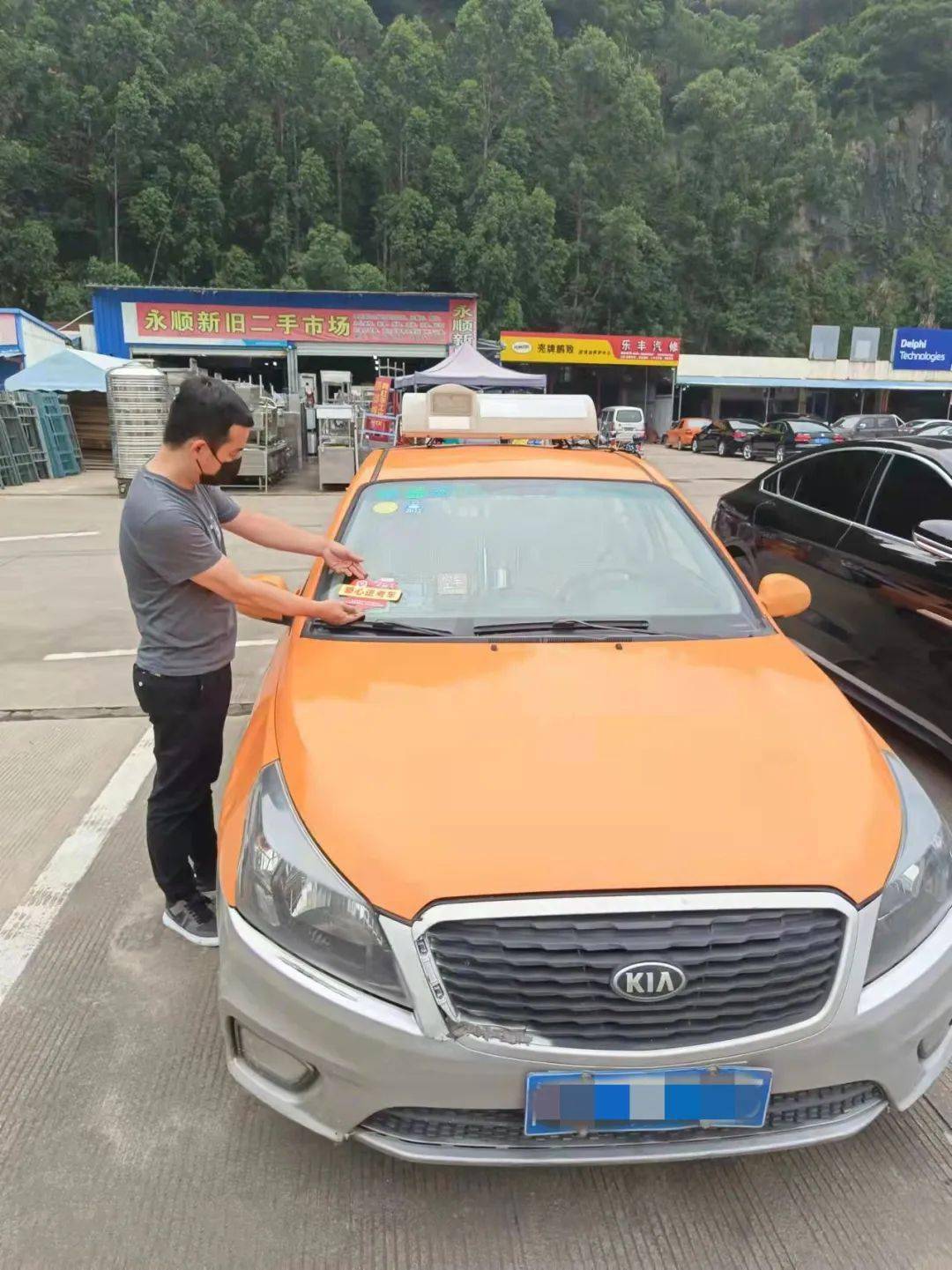 长乐高考生 100辆爱心送考车已就位!_出租车_服务_家长